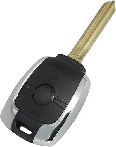 Miniatura 6 de Fundas para llavero de coche para SsangYong Korando, 2 botones con carcasa remota para llave en blanco, 2 botones