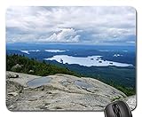 Mauspads, Aussichtspunkt Ampersand Mountain Rutschfest Gaming Mauspad Langlebige Mousepad Für Tastatur Homeoffice Büro 25X30Cm