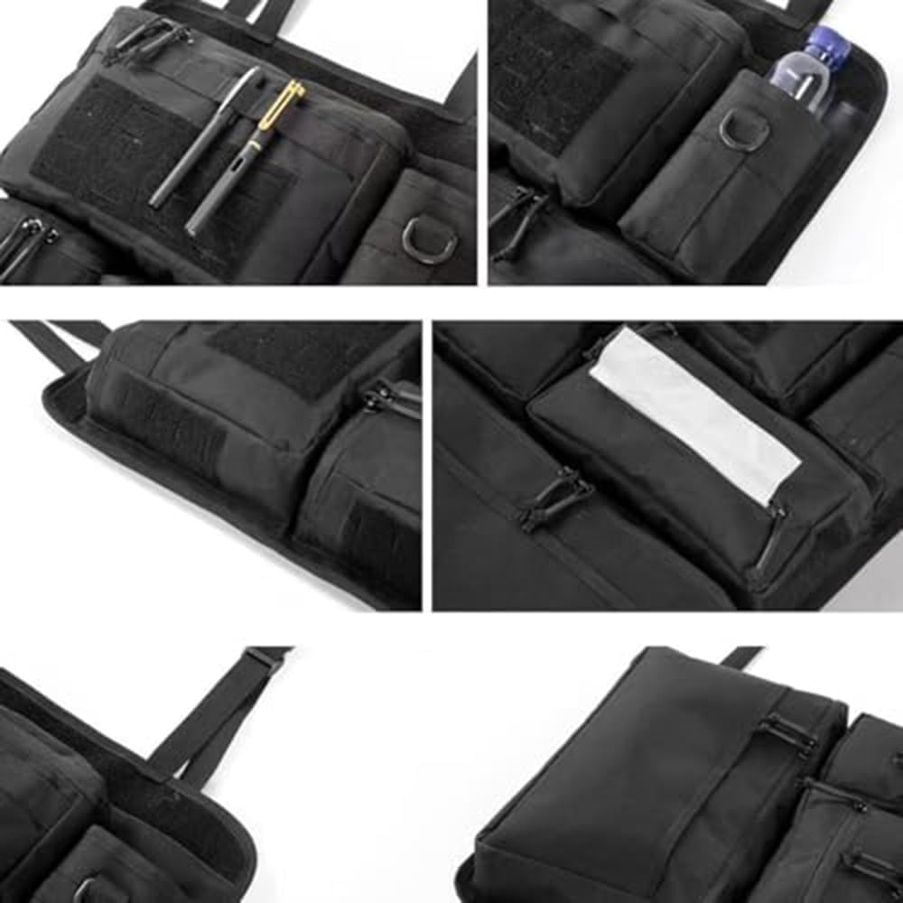 1 Pezzi Organizzatore per Schienale Auto per Mercedes Benz E-Klasse all-Terrain (S214) 2026 2025 2024 2023, Borsa Portaoggetti Sospesa Multi-Tasca Supporto in Oxford