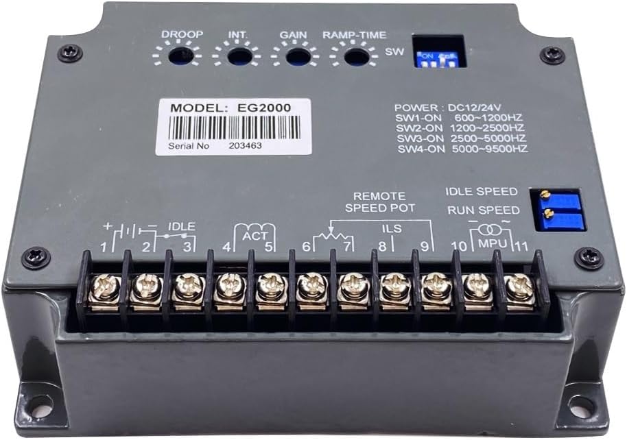 EG2000 Generator Governor Speed Controller Module for Diesel Engine Electronic Control Systems