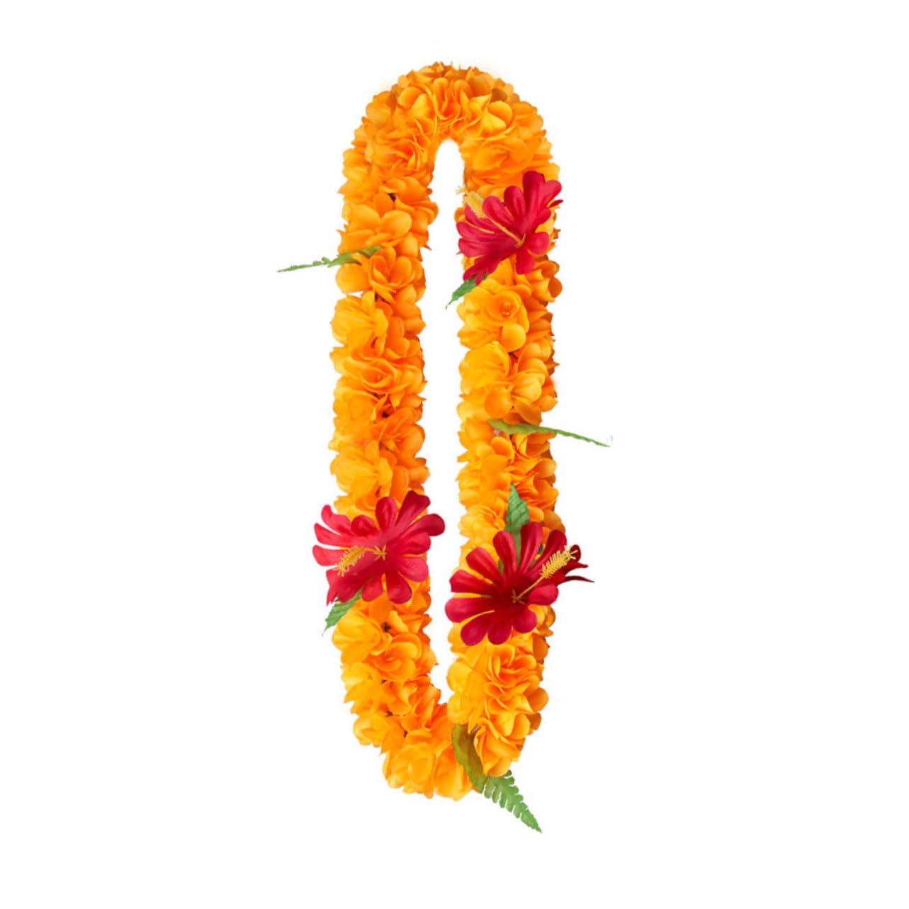 4 Pezzi Ghirlande Hawaiane per Feste Fiori Artificiali Fasce Realistiche Bracciali Collo Simulano Spiaggia Tropicale