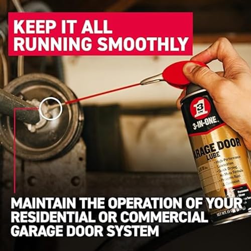 3-In-One 100584 Professional Garage Door Lubricant With Smart Straw Sprays 2 Ways thumb #3