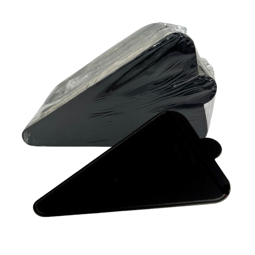 Corkwaw Black 200Pcs Mini Cake Boards,Triangle Cake Bases,Dessert Displays Tray For Cupcakes, A Centerpiece On A Dessert Table, Cake Slices, Cupcakes, Treats, Cheesecake