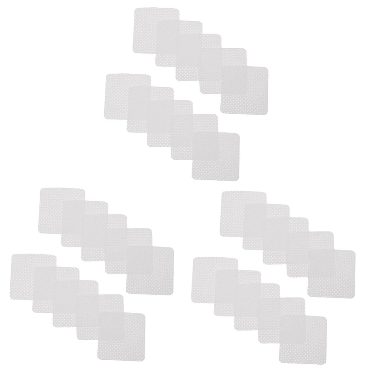 Beavorty1080 Pcs Nail Remover Non- Woven Fabric Pads Glue Cleaning Pads Fabric Glue Wipes Non- Woven Fabric Wipe Nail Gel Nail Removal Towels Non-woven Fabric White Cotton Sheet Eyelash