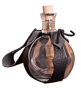 Battle-Merchant Kugel-Feldflasche Glas 0,2L