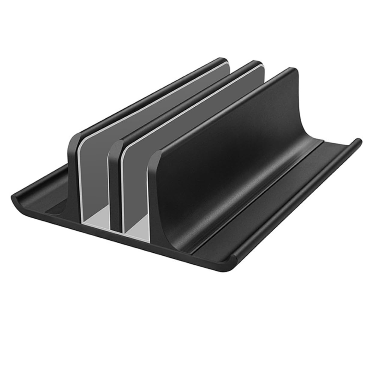 Soporte Vertical para Portátil de Aleación de Aluminio Rack Disipador de para Escritorio Base Refrigerante Antideslizante para Laptop de y Estabilidad