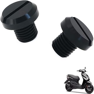 2PCS motorcycle mirror plugs, Compatible with Yamaha Neos Easy,Motorcycle rearview mirror plug blind plug tuning accessories
