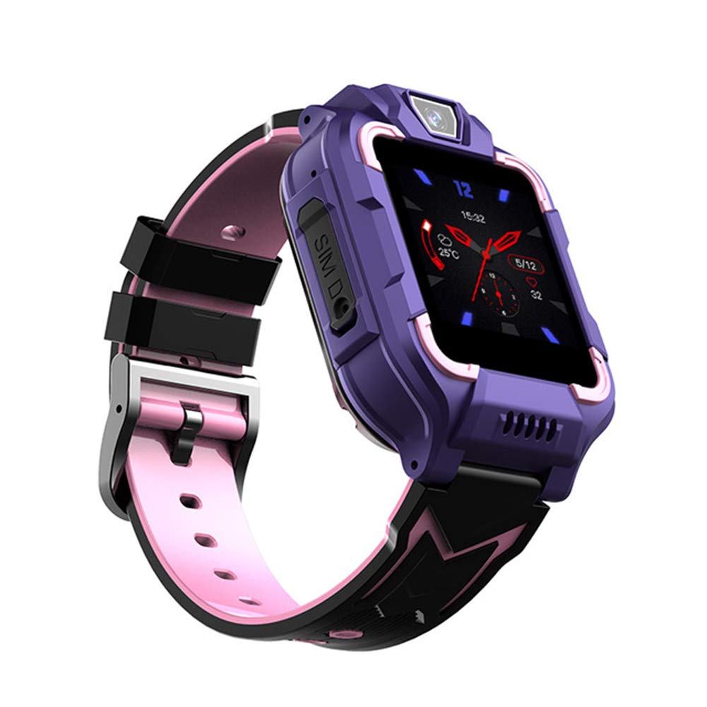 Inteligente Reloj Niños Teléfono, 4G GPS + GPRS + Libras Que Colocan Niños Inteligentes A Prueba De Agua Reloj + WIFI Posicionamiento Reconocimiento De La Cara En Varios Idiomas A Prueba De Agua