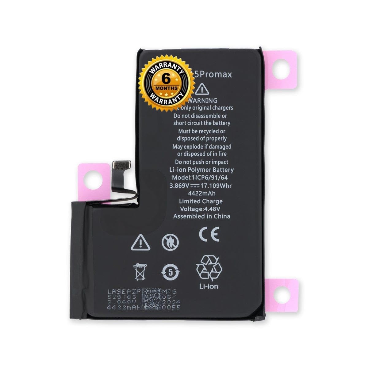 XILIOES ORIGINALS® Original Battery for iPhone 15 Pro Max (A3121
