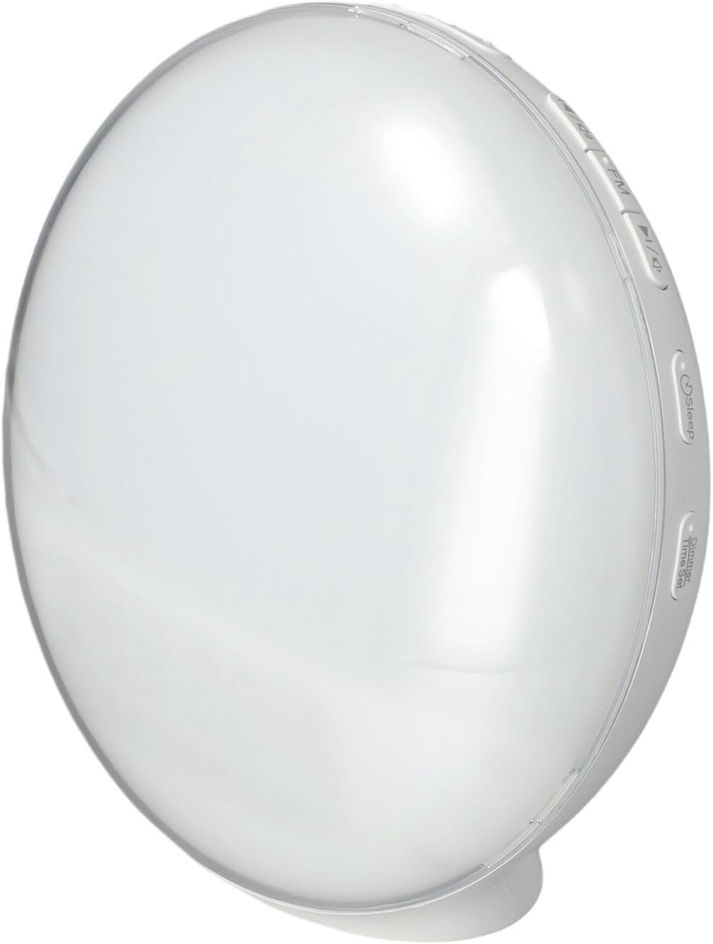 Genérico Reloj Despertador de simulación de Amanecer con Radio FM y luz Nocturna, Alarma de luz Natural para Dormitorio y hogar (2PCS)