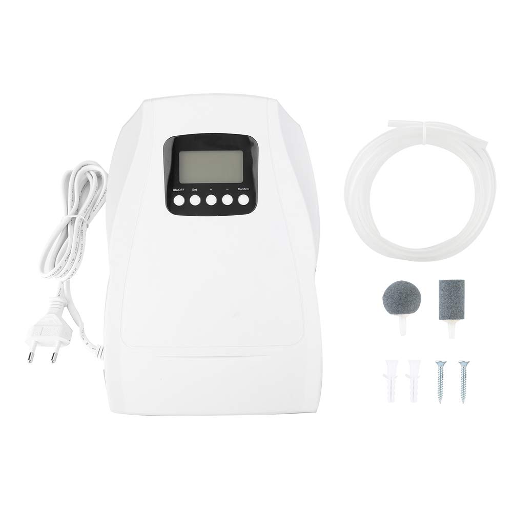 Générateur D' Purificateur D'air et D'eau, Stérilisateur pour Fruits et Légumes, Dissout les Impuretés, élimine les Pesticides, sans Produits Chimiques, 500 Mg/h, 18 W, avec (Prise UE 220V)