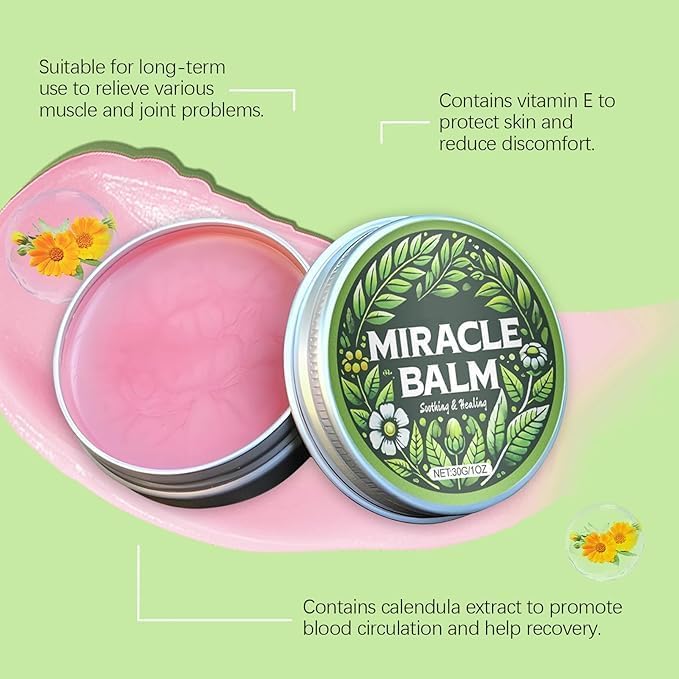 Image of Miracle Balm Skin Moisturizing Balm 30g | Multi-Purpose Soothing & Conditioning | Daily Skin Care for Soft, Smooth & Comfortable Skin (Pack Of 1)