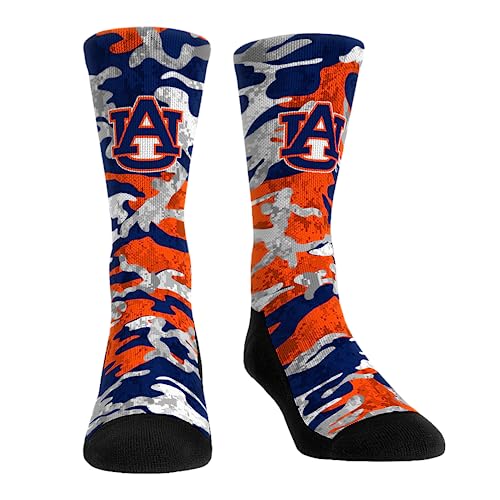 NCAA Auburn - What The Camo Socks (L-XL)