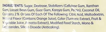 Dole Soft Serve Mix, Orange, 4.40 Pound