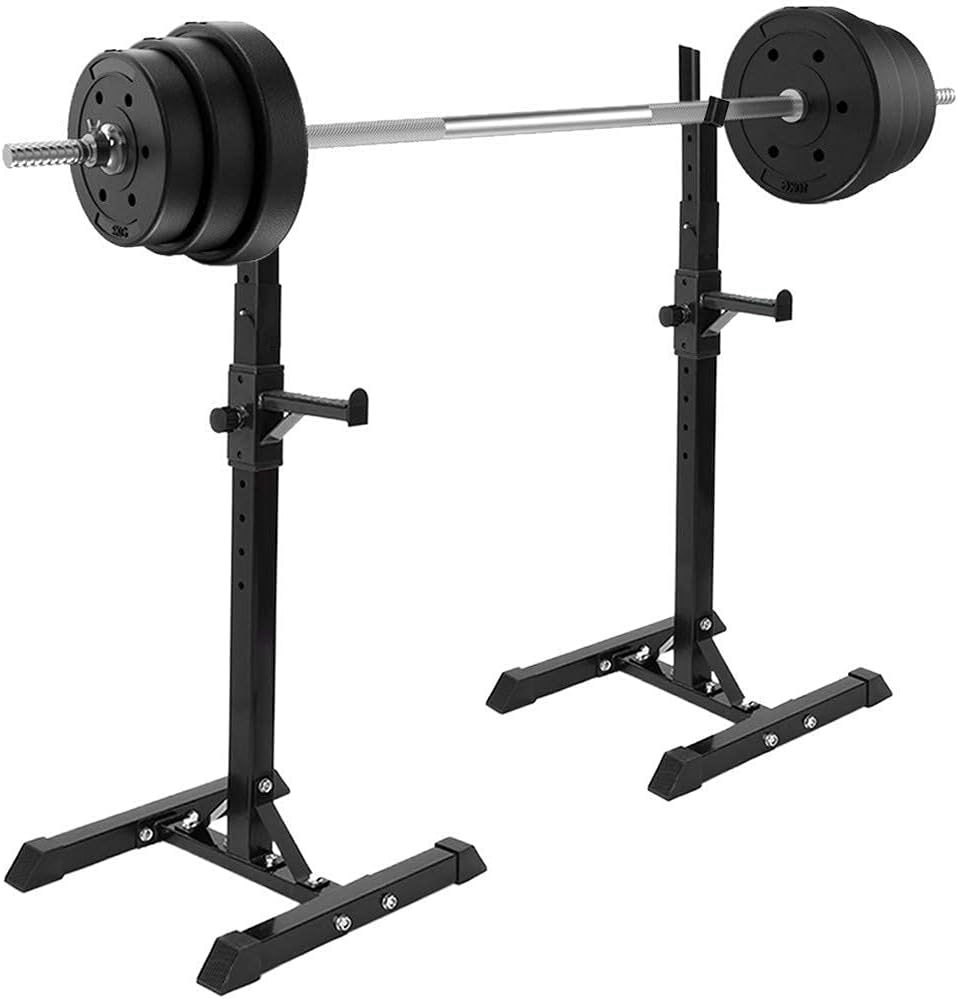 MINIKID Adjustable Squat Rack, Home Gym Weight Lifting
