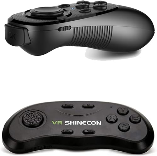 Miniatura 2 de VR SHINECON Nuevo control de reproducción de video Scroll XINPUT Game Adaptador inalámbrico VR Joystick Gamepad Control remoto para Android IOS