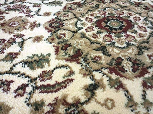 Tapete corredor tradicional Bellagio 81x483 cm beige miniatura 7