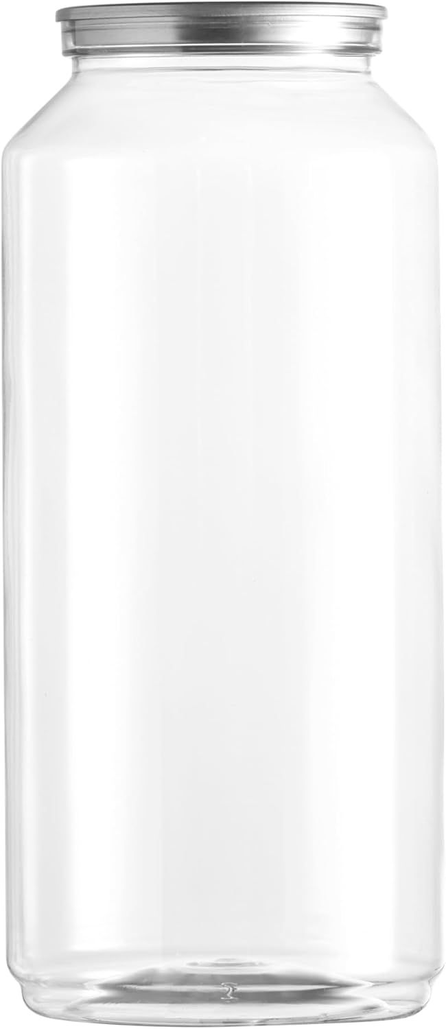 Hammont 100pk Plastic Juice Bottles with Caps – Sealable Smoothie, Boba, & Iced Coffee Cups – Reusable Clear Drink Containers – Compatible With Hammont Automatic Cup Sealers (21 oz (621ml))