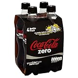 coca cola zero 500 ml precio  Coca Cola Cero (4X500ml)