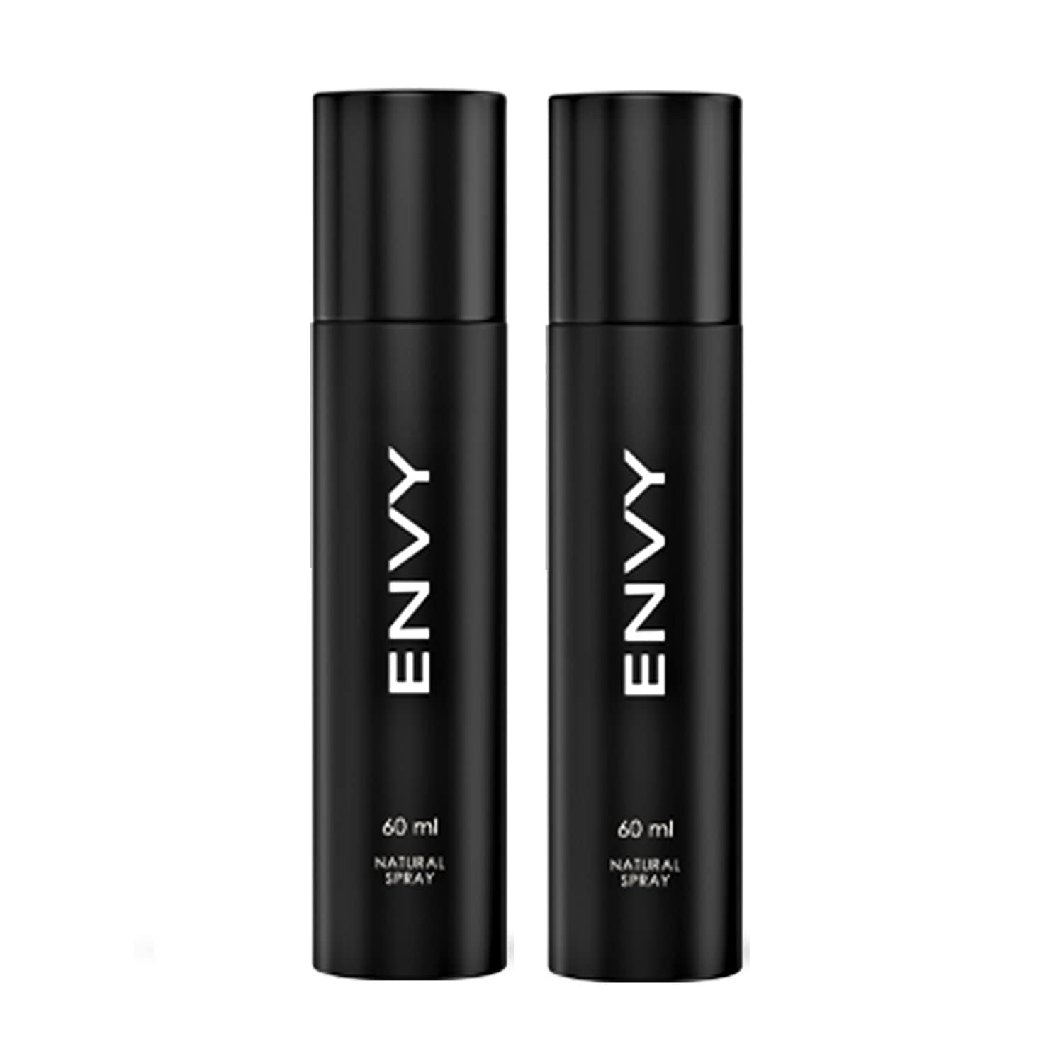 EN.VY Natural Spray Perfume For Men - 60ML Each (Pack Of 2) | Long Lasting Eau Da Parfum for Men