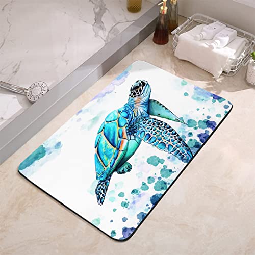 YISUMEI Bathroom Mat, Non-Slip Super Absorption Bath Carpet with Rubber Backing