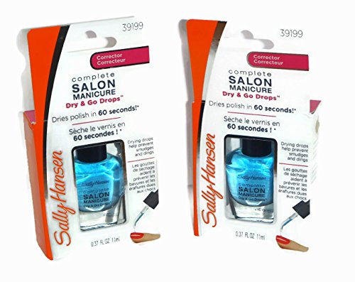 Sally Hansen Salon Manicure Nail Treatment 0.37 oz (Pack of 2)