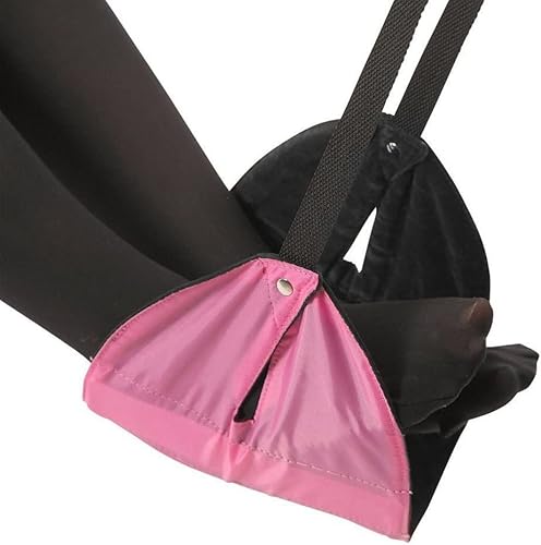 フットレスト足置き セパレート 片足ずつ 旅行 出張 便利 エコノミー症候群対策 グッズ オフィス トラベルグッズ 収納バッグ付き 飛行機 バス 新幹線 フット (ピンク)