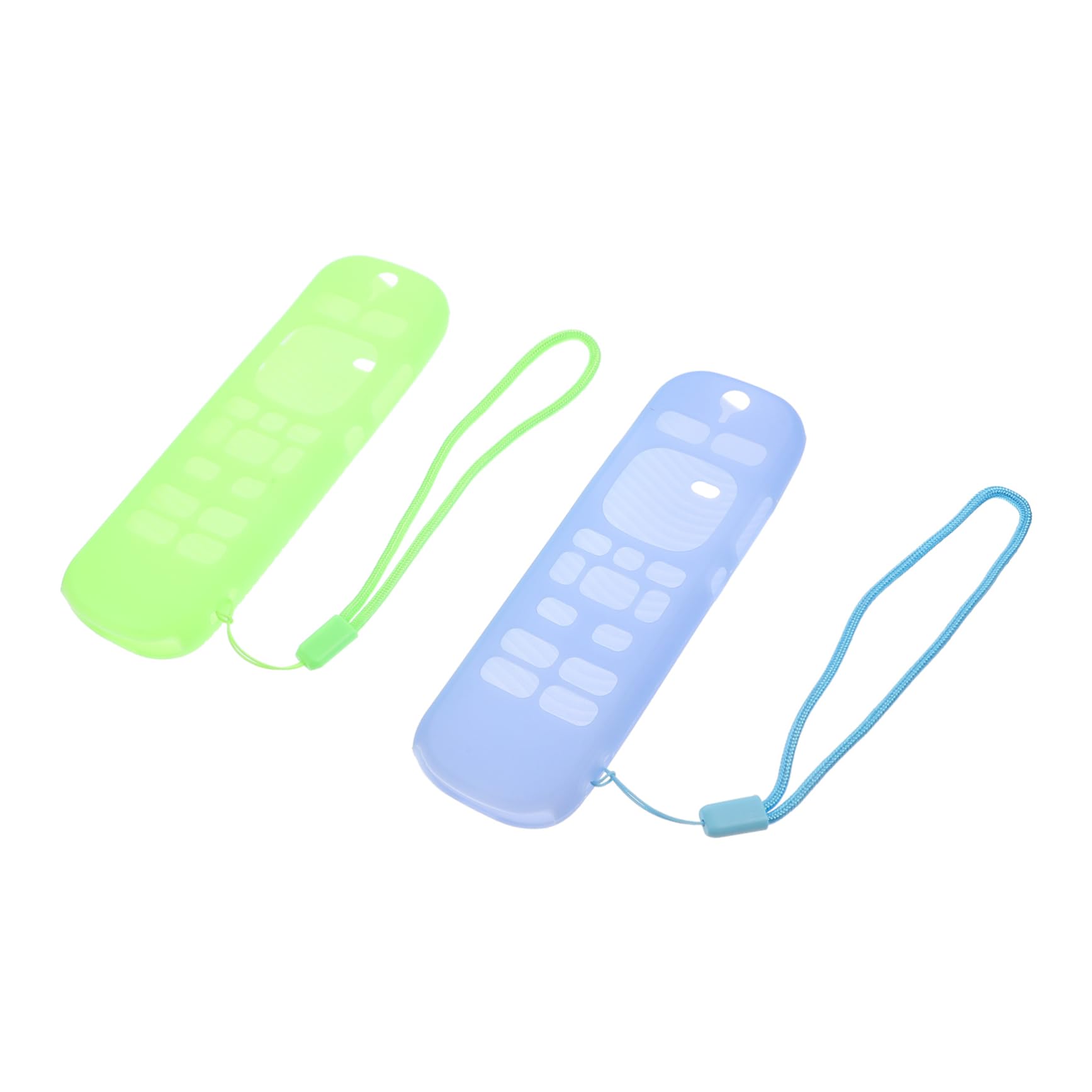 SWOOMEY 2pcs Remote Controller Protector Silicone Shell for Voice Remote Pro Shockproof - Design Stain-Resistant Case Precise Cutouts Washable Daily Impact