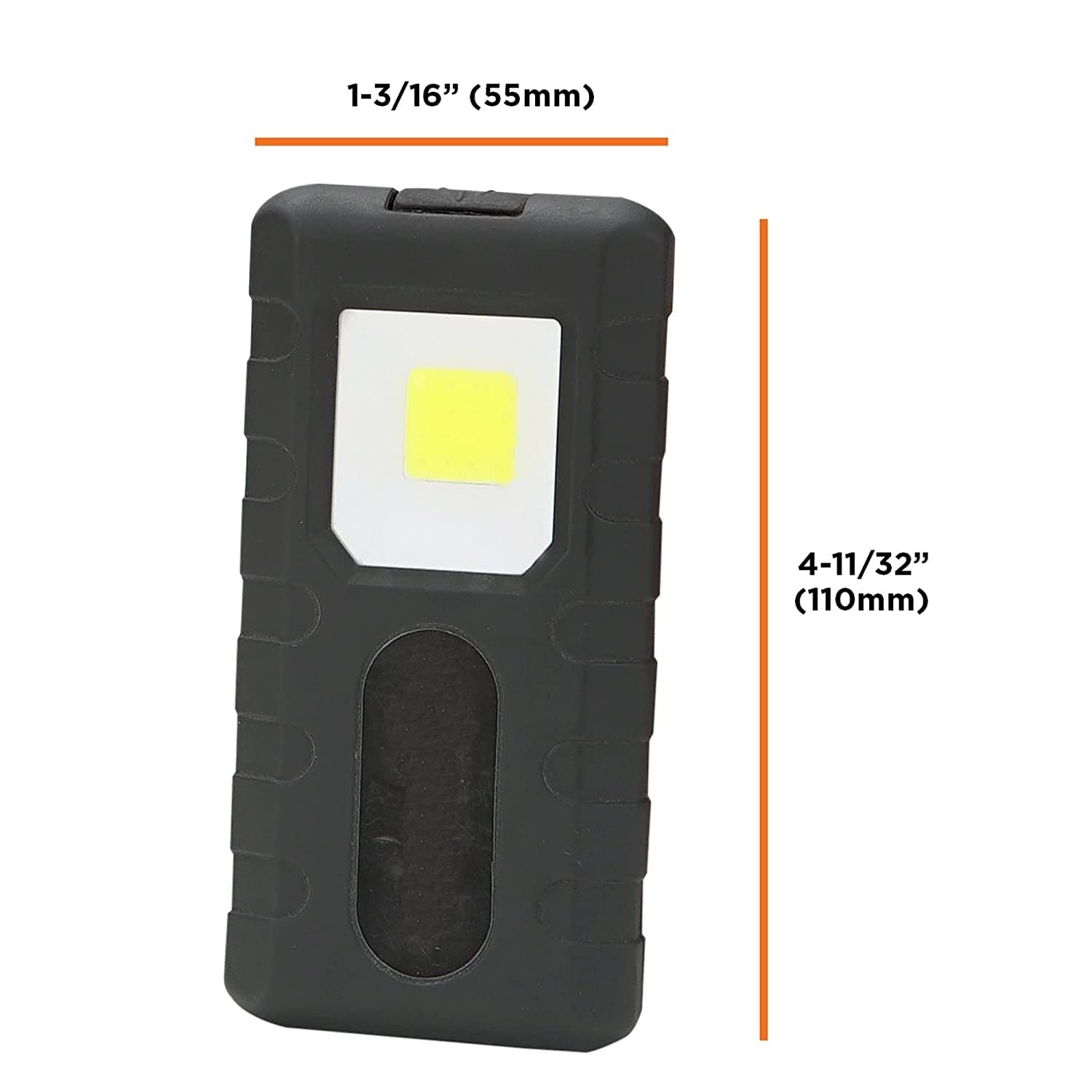 Sainio LED/140 3W COB latarka kieszonkowa (czarna)
