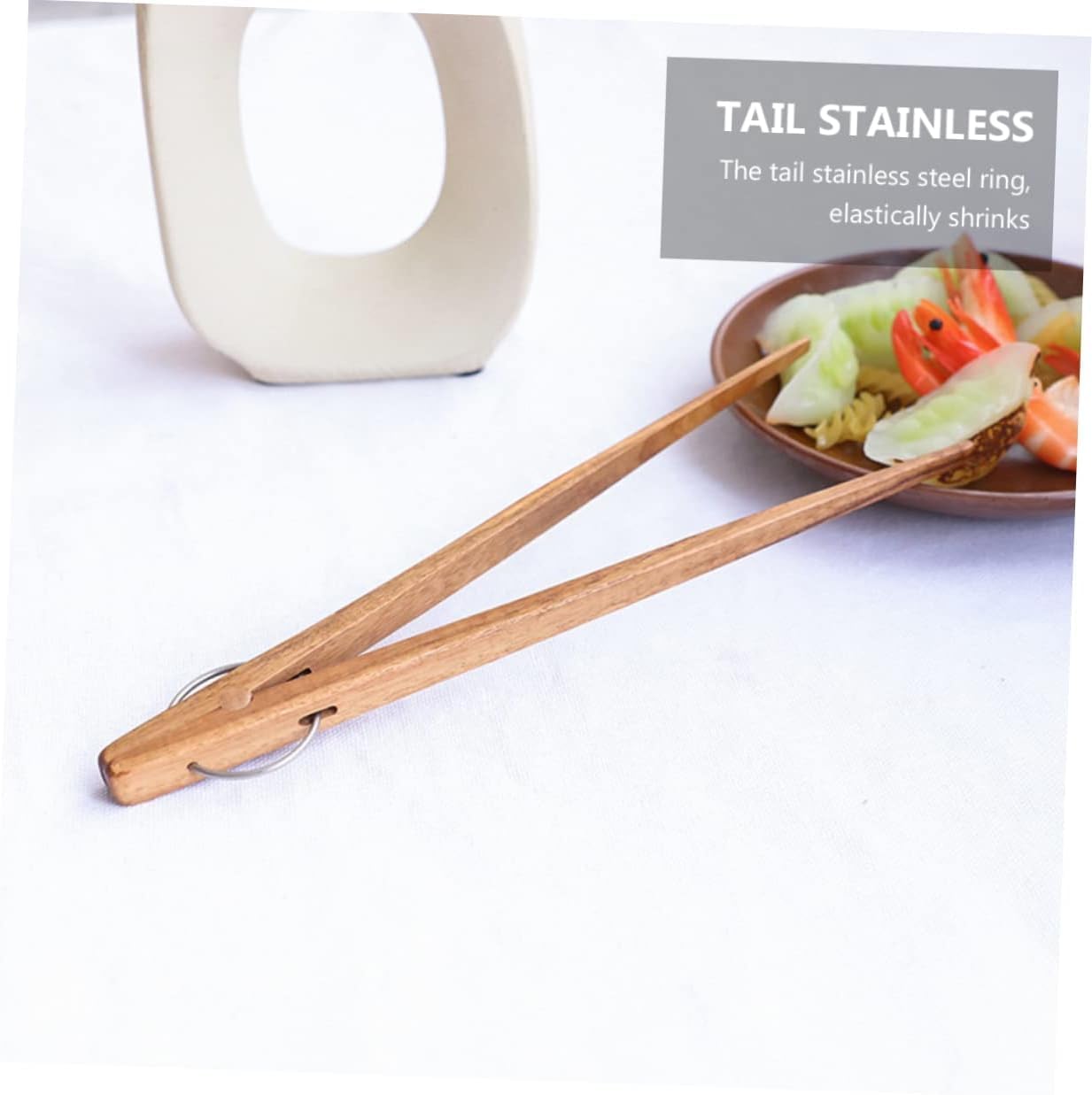 Cooking Tongs Food Clip Wooden Sugar Tong Cooking Tongs Food Tongs Bread Tongs Fruit Tea Tong