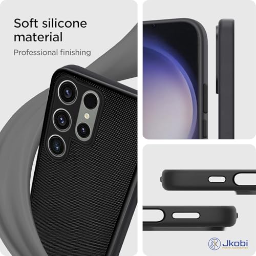 Image of Jkobi Rubberised Back Cover Case for Samsung Galaxy S23 Ultra (Textured Grip Design | Camera Protection | Slim and Light Weight | Soft Touch and Feel)