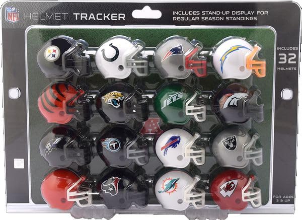 Amazon.com: Riddell 32 Piece NFL Helmet Tracker Set