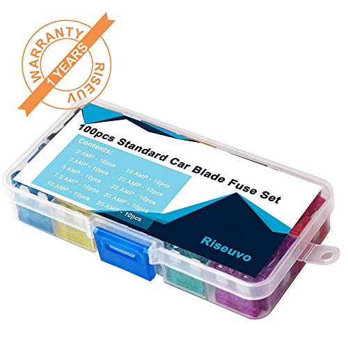 Car Automotive Rv Standard Fuses - Auto ATO Blade Fuse Assortment Kit (2A 3A 5A 7.5A 10A 15A 20A 25A 30A 35A) - Thumbnail 6
