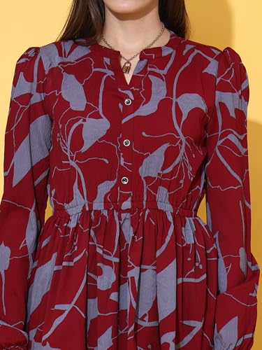 Image of Sheetal Associates Women's Top Shirt Stylish Trendy for Girls | Floral Printed Top | Lightweight Day Comfort