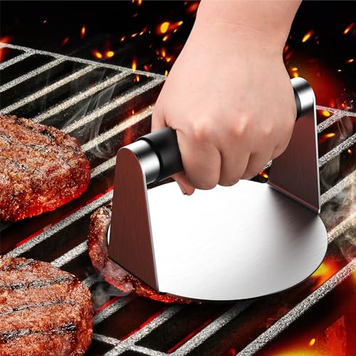 Pisol Stainless Steel Smash Burger Press