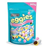 HERSHEY'S Eggies Easter Chocolate Candy, Easter Candy, Easter Egg, Good for Kids Candy, 900g