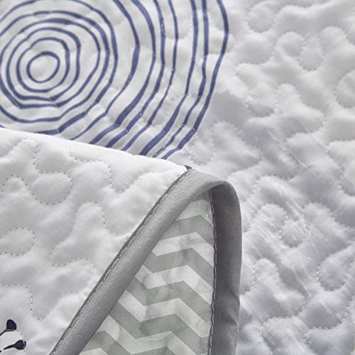 Uozzi Bedding 3 Piece Reversible Quilt Set King Size 102x90 Soft Microfiber Lightweight Coverlet Bedspread Summer Comforter Set Bed Cover Blanket for All Season Colorful Dots (1 Quilt+ 2 Shams) - Thumbnail 6