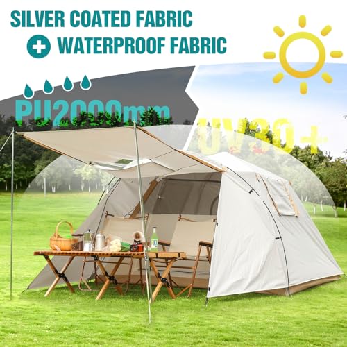 Chihee Carpa Pop-Up Portátil 4 Puertas para 4 Personas miniatura 2