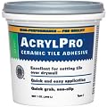 Custom Building Products ARL4000QT 1 Quart AcrylPro Ceramic Tile Mastic, White