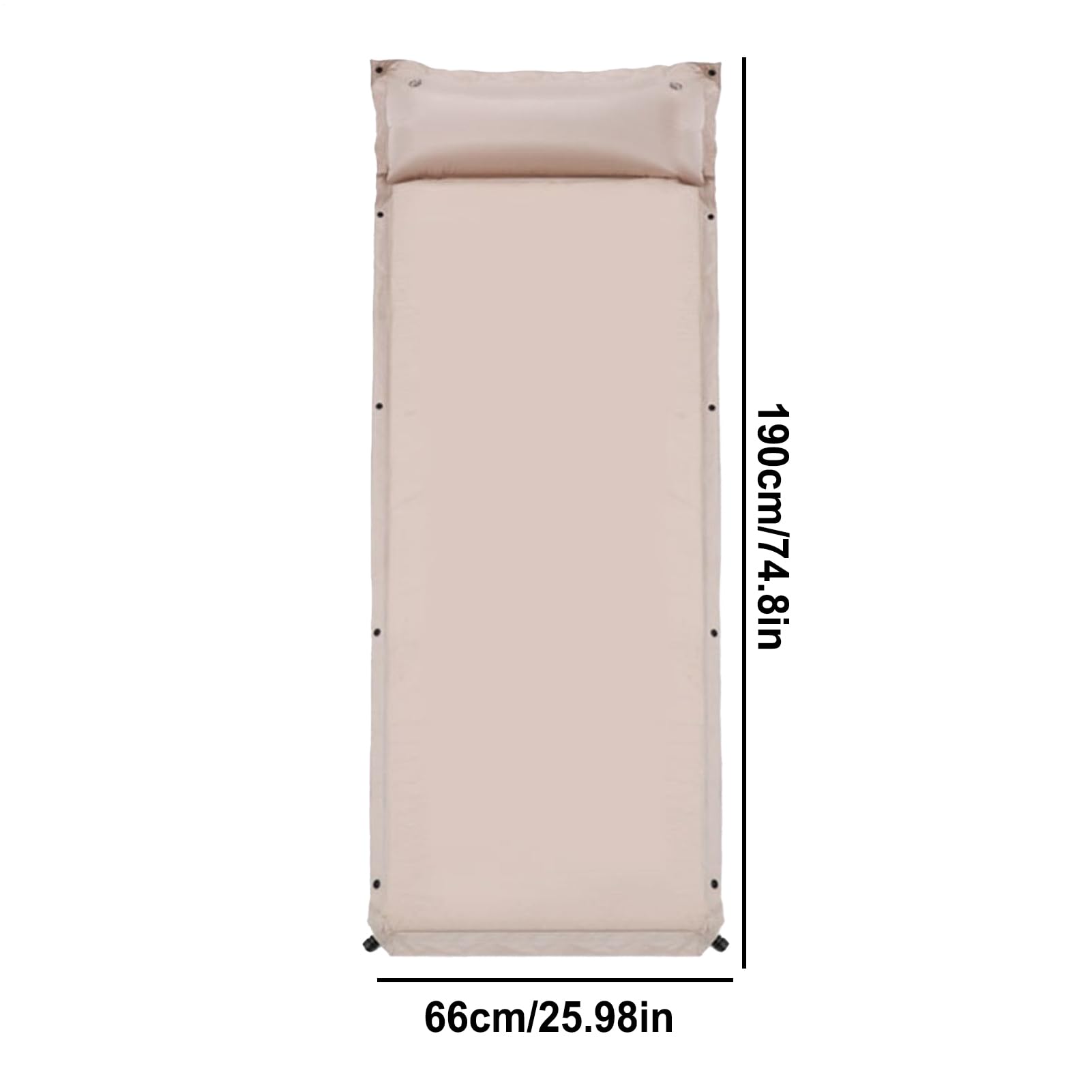 Colchón de Aire Para Acampar Colchoneta de Dormir Inflado Automático Para | Colchoneta de Camping Para Campistas Pescadores Viajeros Playa Picnic Pesca Patio Y Campamento Verano