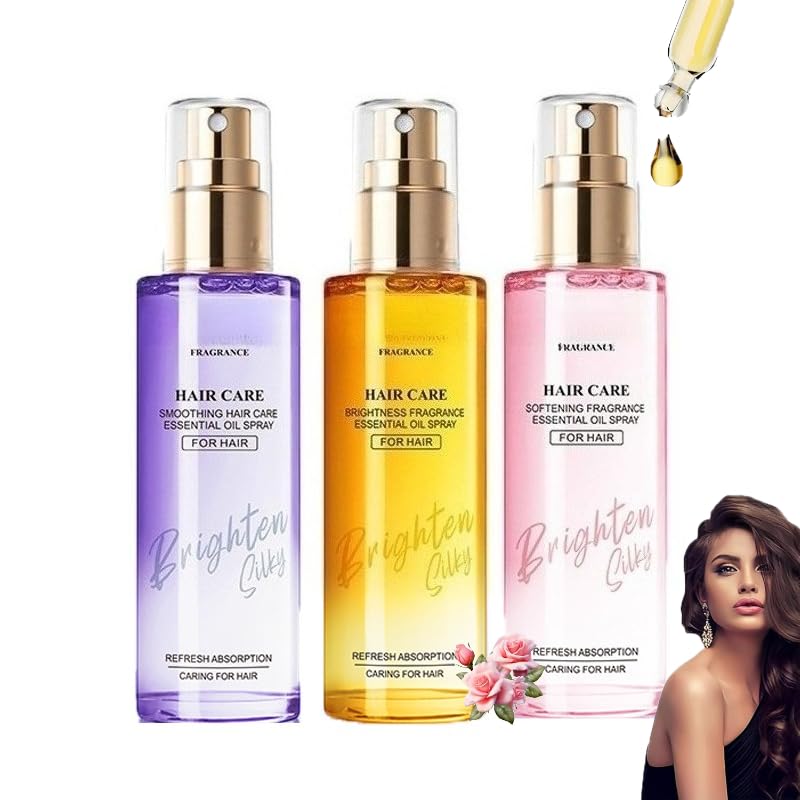 Spray para cabello con aceite esencial 3 piezas miniatura 1