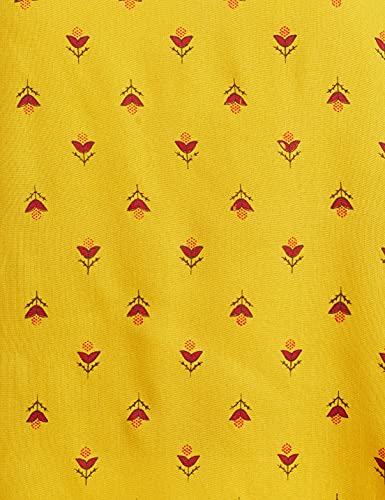 Image of Easybuy Women's Regular Kurta (PA21LI02FE Yellow XS)