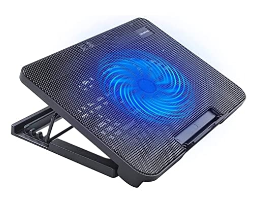 Support de refroidissement ergonomique pour ordinateur portable ventilateur LED refroidisseur PC