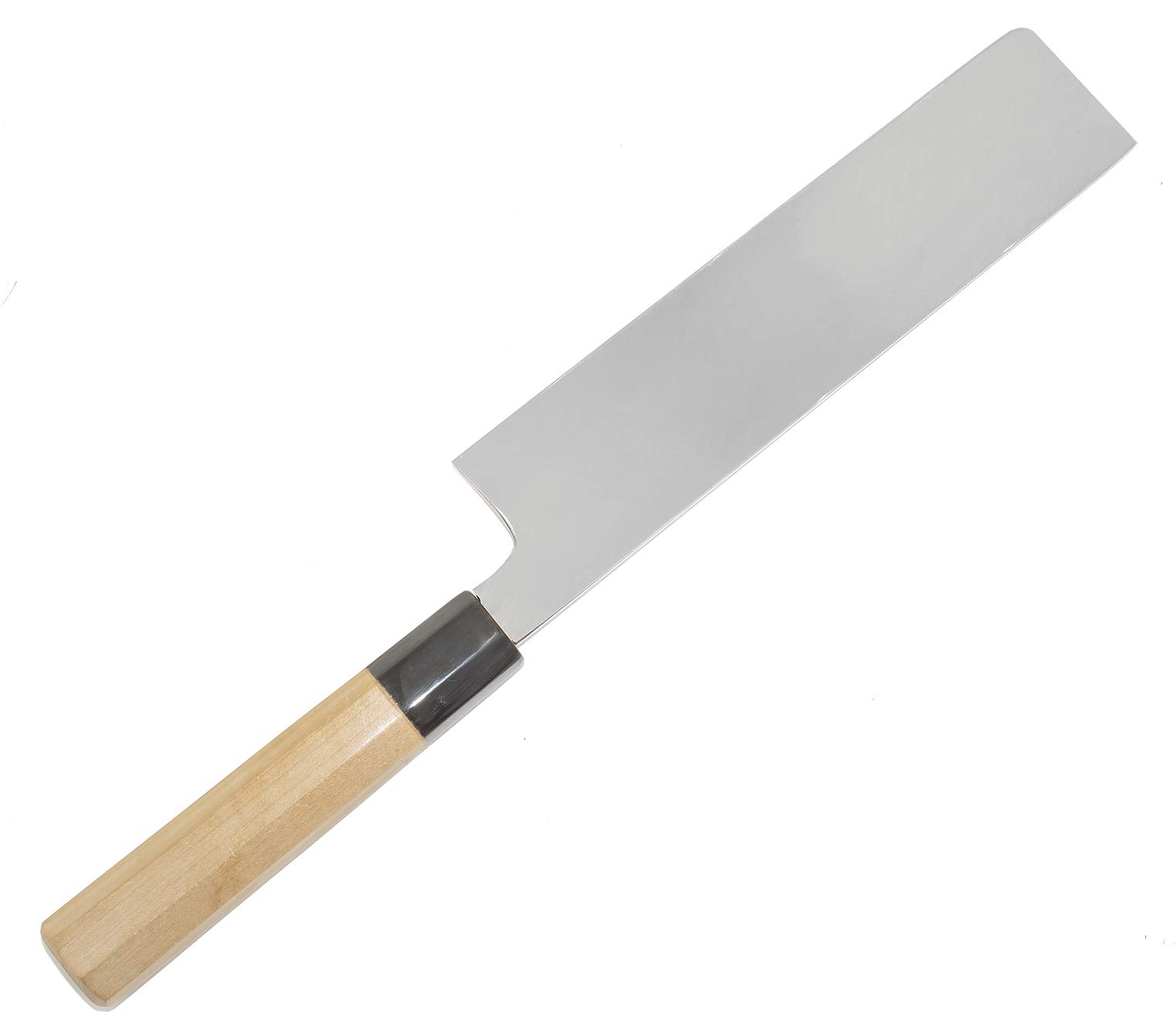 Amazon｜堺菊守 菜切り包丁 シルバー 刃渡り:約21cm 極 V10鏡面