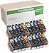Inkjetcorner Compatible Ink Cartridges Replacement for PGI-220 CLI-221 for use with MP560 MP640 MX860 MX870 iP3600 iP4600 iP4700 (4 Black 4 Photo Black 4 Cyan 4 Magenta 4 Yellow, 20-Pack)