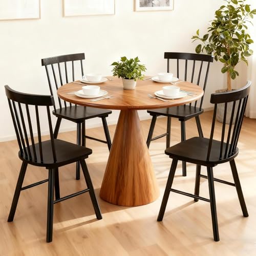 DUHOME Windsor Dining Chairs Set