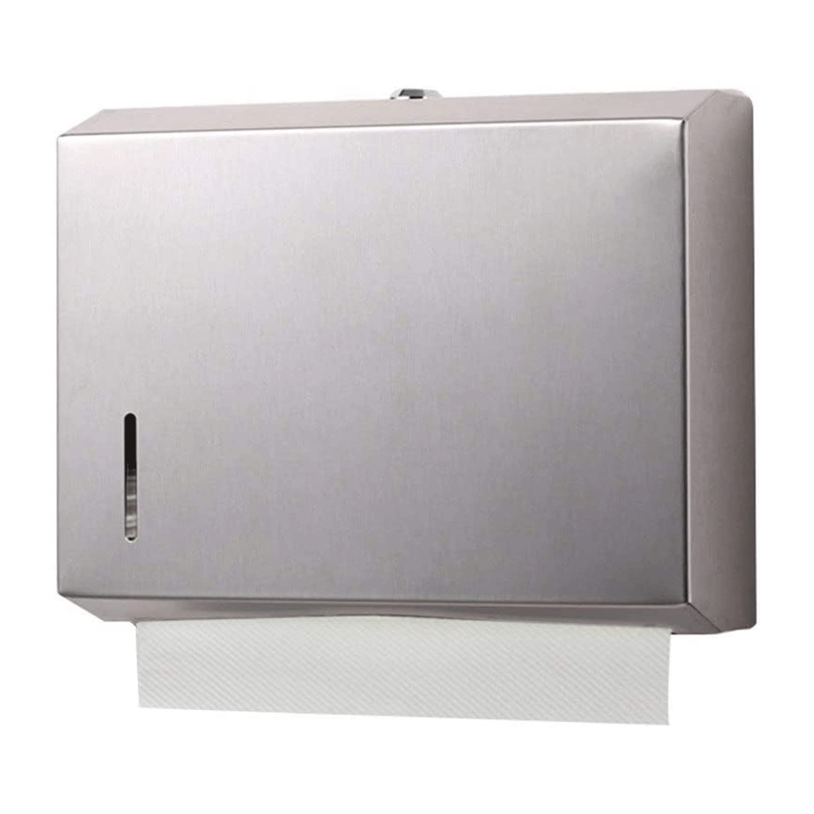 Dispenser Asciugamani Dispenser di asciugamani in acciaio inossidabile Dispenser di asciugamani di carta per montaggio a parete Dispenser di asciugamani durevoli per la cucina del bagno di casa Moda