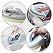 Kitchen Cleaning Sponges,Scrub Sponges, Zero Scratch Scrub SpongePool Hand-held Pool Scrub Brush Handheld Design 3pcs Cleaning Brushes for Tile Outdoor Household Commercial Industrial Random Color