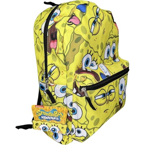 Fast Forward SpongeBob Square Pants All Over Print 16" Backpack by Fast Forward - Used condition - Image 2
