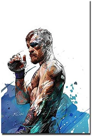 Amazon Co Jp コナー マクレガーvsネイト ディアスufc 2 Mmaプロモーションシルクキャンバスポスター24x36inch 並行輸入品 ホーム キッチン